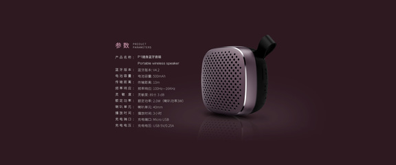 P1系列蓝牙音箱 便携与音质的完美融合